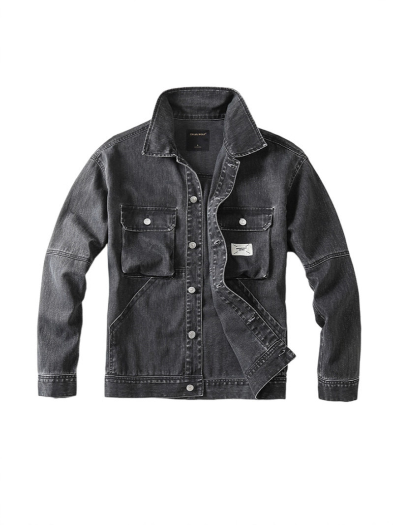 Men's Trendy Vintage Denim Jacket